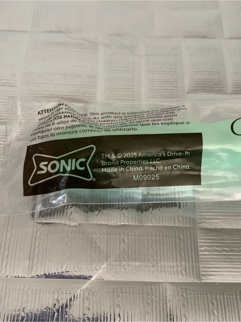 Sonic UNICORN Horn Straw - Hard To find Collectible Green  NEW